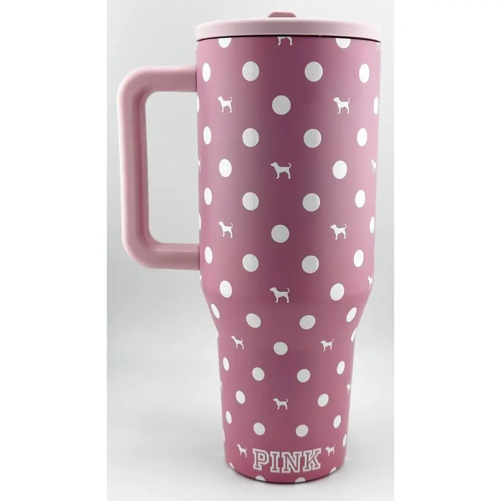 Hydrojug x VS PINK 32 oz Traveler, PINK DOT DOG